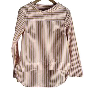 Striped Long Sleeve Blouse